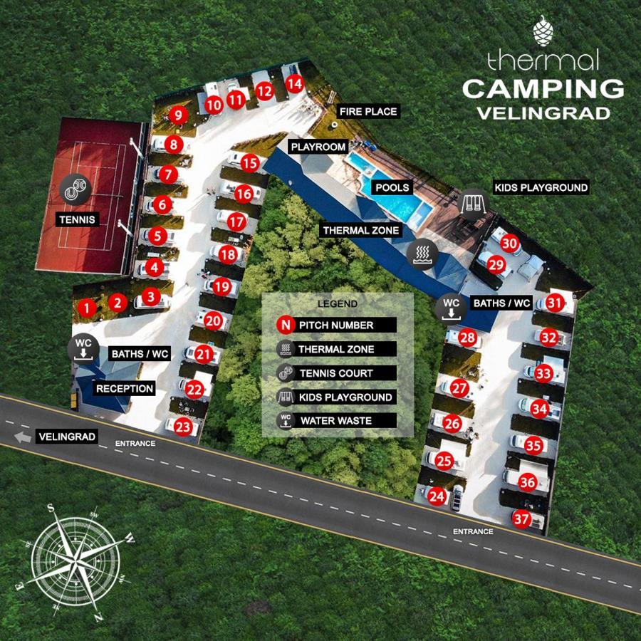 Thermal Camping Velingrad Exteriör bild